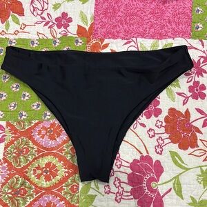 SHEIN Black Bikini Swimwear Low-Rise